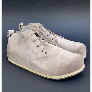 BIRKENSTOCK DUNDEE VL Suede Leather Taupe Men's Size 9 US / Women's 11 US NWB